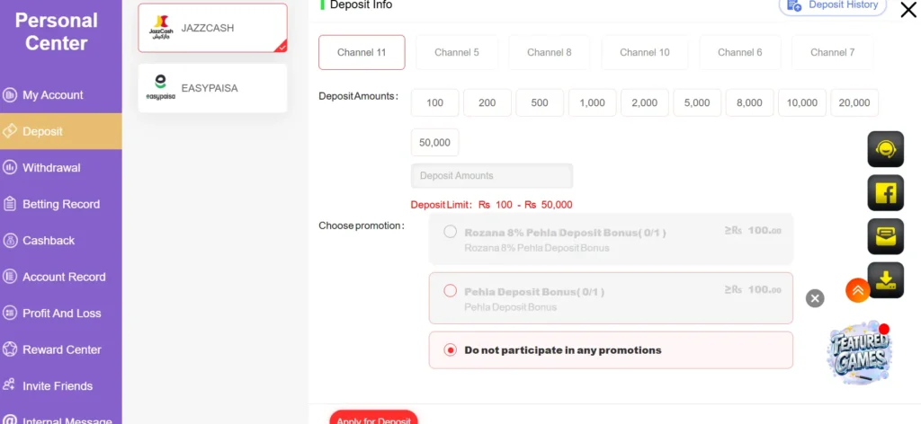 pkcasino games