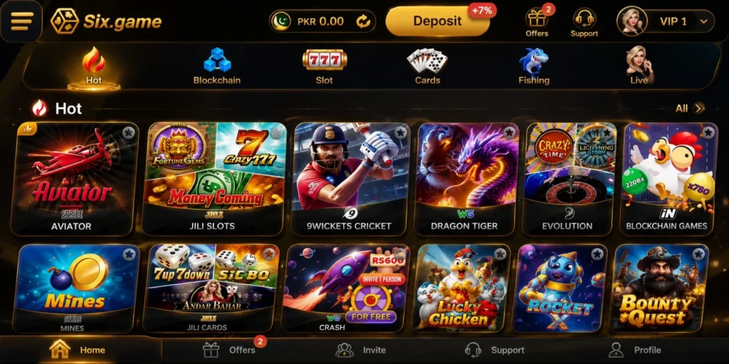 sixgame apps