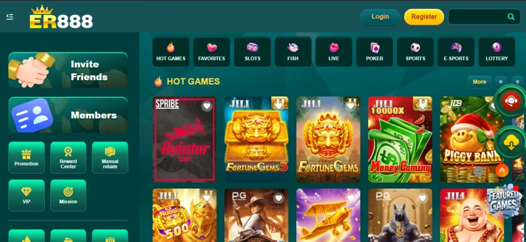 ER 888 Game APK